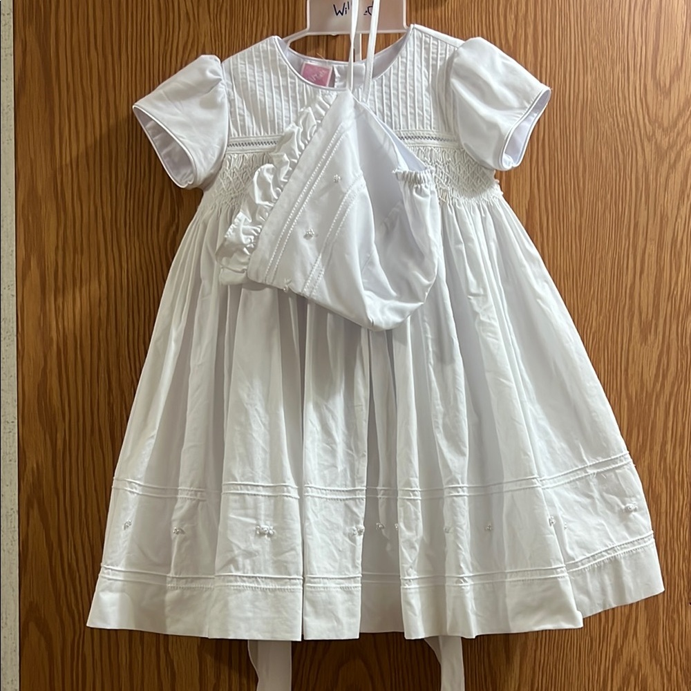 Elegant White Kids Formal Dress
